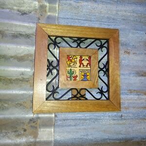 80's Pop Art Wild West Framed Art Print By Neon Nicho